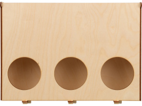 Подарочная коробка Лист (натуральный)