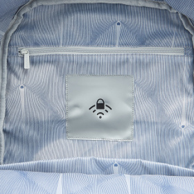 Рюкзак для ноутбука DELSEY SECURBAN 29.5 x 45,5 x 16.5 см Синий принт