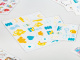 Наклейки UV-DTF Stiker Pack на заказ, L