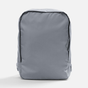 Рюкзак B2, серый с оранжевыми стропами