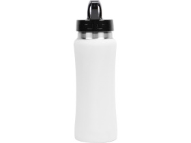 Бутылка спортивная Коста-Рика 600мл, белый (P)