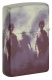 Зажигалка ZIPPO Zombie Design с покрытием 540 Matte, латунь/сталь, белая, матовая, 38x13x57 мм