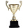 Кубок Floretta Oval, средний, золотистый