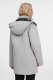 Куртка-парка унисекс Sfera, светло-серая