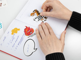 Наклейки UV-DTF Stiker Pack на заказ, L
