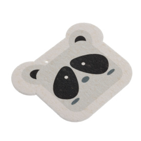 Спонж Dewal Beauty для снятия макияжа «панда»,105 х 83 мм, 1 шт