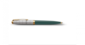 Шариковая ручка Parker 51 Premium Forest Green GT стержень: M, цвет чернил: black, в подарочной упаковке.