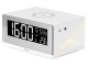 Часы с беспроводным зарядным устройством Rombica Timebox 2, белый
