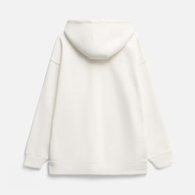 Худи оверсайз унисекс Snuggie, молочно-белое