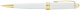 Шариковая ручка Cross Bailey Light Polished White Resin and Gold Tone