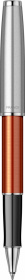 Ручка-роллер Parker Sonnet Essentials Orange SB Steel CT, цвет чернил black,перо: F, в подарочной упаковке.