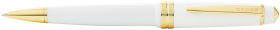 Шариковая ручка Cross Bailey Light Polished White Resin and Gold Tone