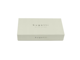 Портмоне BUGATTI ПЕРВЫЙ | PRIMO, чёрное, натуральная воловья кожа, 10х1,5х12,5 см