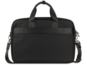 Портфель мужской BUGATTI НЕРО | NERO 15'', чёрный, нейлон 1680D/кожа, 42х10х30 см