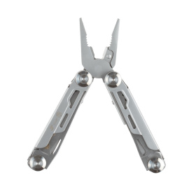 Мультитул Stinger, сталь (серебристый), 12 инструментов, нейлоновый чехол, коробка картон