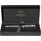 Шариковая ручка Parker Sonnet Grey Core GT Mblack в подарочной коробке