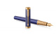 Ручка перьевая Parker "Ingenuity Blue GT" перо: F, цвет чернил: blue/black, в подарочной упаковке.