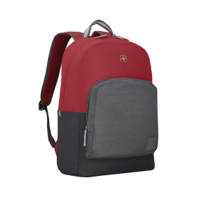 Рюкзак WENGER NEXT Crango 16", красный/черный, переработанный ПЭТ/Полиэстер, 33х22х46 см, 27 л.