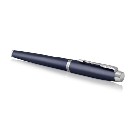 Ручка роллер Parker IM Metal Matte Blue CT