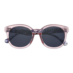 Очки солнцезащитные ZIPPO, женские, розовые прозрачные, оправа из поликарбоната