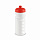 Бутылка для велосипеда Lowry, белая с красным