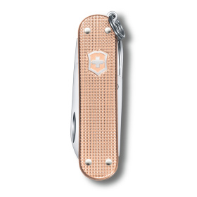 Нож-брелок VICTORINOX Classic SD Alox Colors "Fresh Peach", 58 мм, 5 функций, персиковый