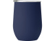 Термокружка Sense Gum, soft-touch, непротекаемая крышка, 370мл, темно-синий 295C
