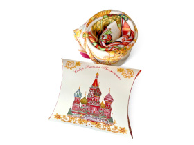 Платок Собор Василия Блаженного (разноцветный)