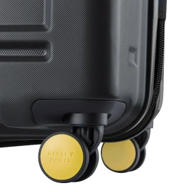 Набор из накладок для колёс 8 шт и адресной бирки DELSEY Travel Accessories 17 x 4 x 44 см горчичный