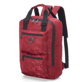 Рюкзак для ноутбука 00391061214 DELSEY CITYPAK 28.5 x 41 x 12.5 см красный камуфляж