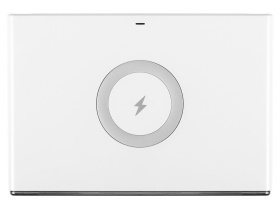 Часы с беспроводным зарядным устройством Rombica Timebox 2, белый (Р)