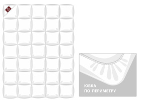 6140 Наматрасник MATTRESS DOWN GRASS кассетный 140х200х40