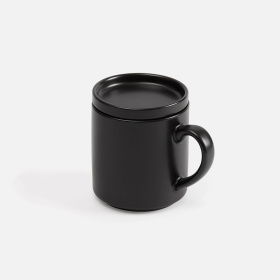 Беспроводное зарядное устройство с подогревом кружки Hot Task, черное