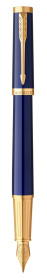 Ручка перьевая Parker "Ingenuity Blue GT" перо: F, цвет чернил: blue/black, в подарочной упаковке.