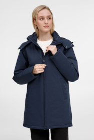 Куртка-парка унисекс Sfera, темно-синяя