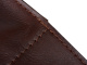 Набор: фартук из натуральной кожи в тубусе, темно-коричневый