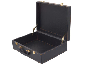 Дипломат подарочный, темно-коричневый