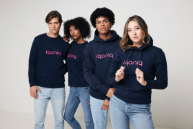 Худи Iqoniq Jasper из переработанного хлопка, унисекс, 340 г/м²