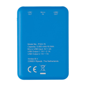 Карманный внешний аккумулятор на 5000 мАч