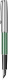 Перьевая ручка Parker Sonnet Essentials Green SB Steel CT, перо: F, цвет чернил black, в подарочной упаковке.