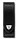 Чехол на ремень VICTORINOX для ножей RangerGrip 130 мм, на липучке, нейлоновый, 40x40x140 мм, чёрный