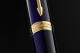 Ручка перьевая Parker "Ingenuity Blue GT" перо: F, цвет чернил: blue/black, в подарочной упаковке.