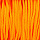 Круглый шнур Lasso S, оранжевый неон, 30 см