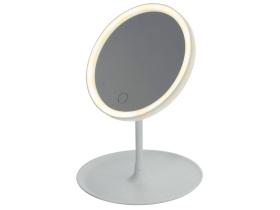 Косметическое зеркало с LED-подсветкой Beautific, белый