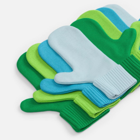 Варежки Yong, светло-зеленые (салатовые)