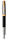 Перьевая ручка  и чехол из кожи Parker Sonnet Premium Refresh BLACK GT, перо 18K, перо: F, цвет чернил black, в подарочной упаковке