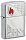 Зажигалка ZIPPO Classic с покрытием Brushed Chrome, латунь/сталь, серебристая, 38x13x57 мм