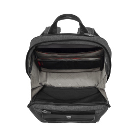 Рюкзак VICTORINOX Architecture Urban2 City Backpack 14'', серый, полиэстер / кожа, 30x19x42 см, 17 л