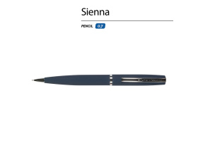 Карандаш механический Sienna, синий (синий)
