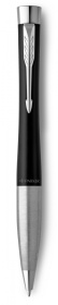 Шариковая ручка Parker Urban Muted Black Chrome Trim M Blue
